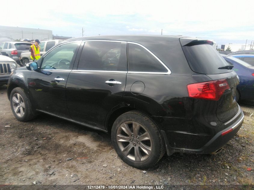 2013 Acura Mdx VIN: 2HNYD2H22DH004068 Lot: 12112479