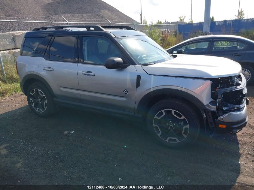 2022 Ford Bronco Sport Outer Banks VIN: 3FMCR9C67NRE13835 Lot: 12112488