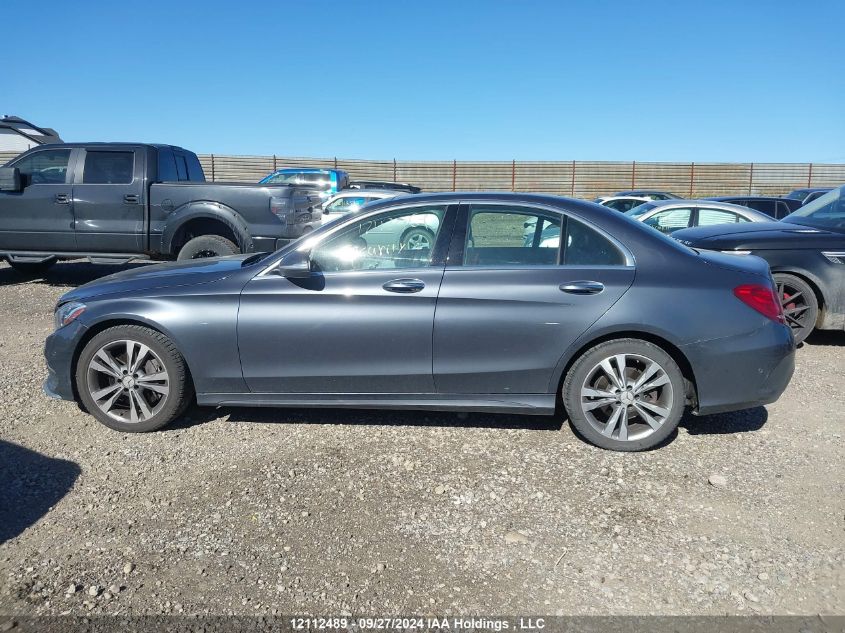 2015 Mercedes-Benz C-Class VIN: 55SWF6GB9FU062024 Lot: 12112489