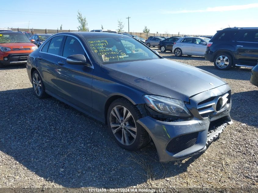 2015 Mercedes-Benz C-Class VIN: 55SWF6GB9FU062024 Lot: 12112489