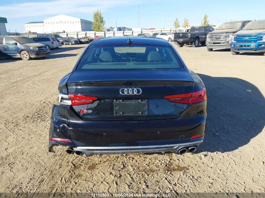 2018 Audi S5 VIN: WAUR4AF58JA006397 Lot: 12112503