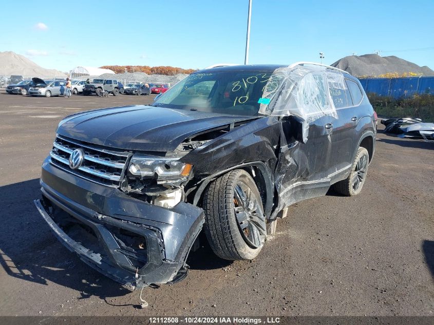 2019 Volkswagen Atlas Sel VIN: 1V2RR2CA9KC557194 Lot: 12112508