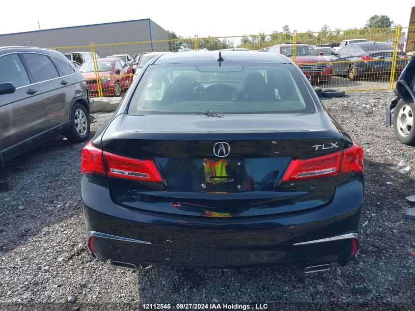 2018 Acura Tlx Tech VIN: 19UUB1F56JA801288 Lot: 12112545