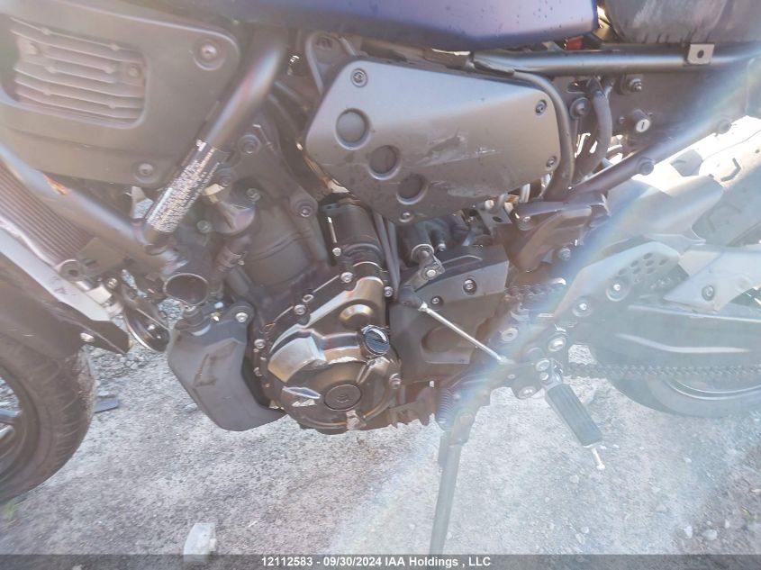 2019 Yamaha Xsr700 VIN: JYARM21NXKA000372 Lot: 12112583