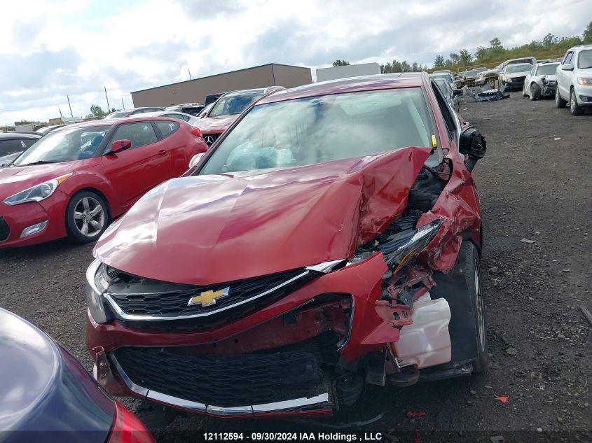 2017 Chevrolet Cruze Lt VIN: 3G1BE5SM4HS598730 Lot: 12112594