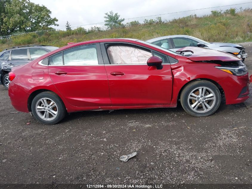 2017 Chevrolet Cruze Lt VIN: 3G1BE5SM4HS598730 Lot: 12112594