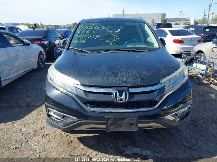 2016 Honda Cr-V Exl VIN: 2HKRM4H79GH100552 Lot: 12112613