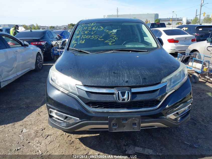 2016 Honda Cr-V Exl VIN: 2HKRM4H79GH100552 Lot: 12112613