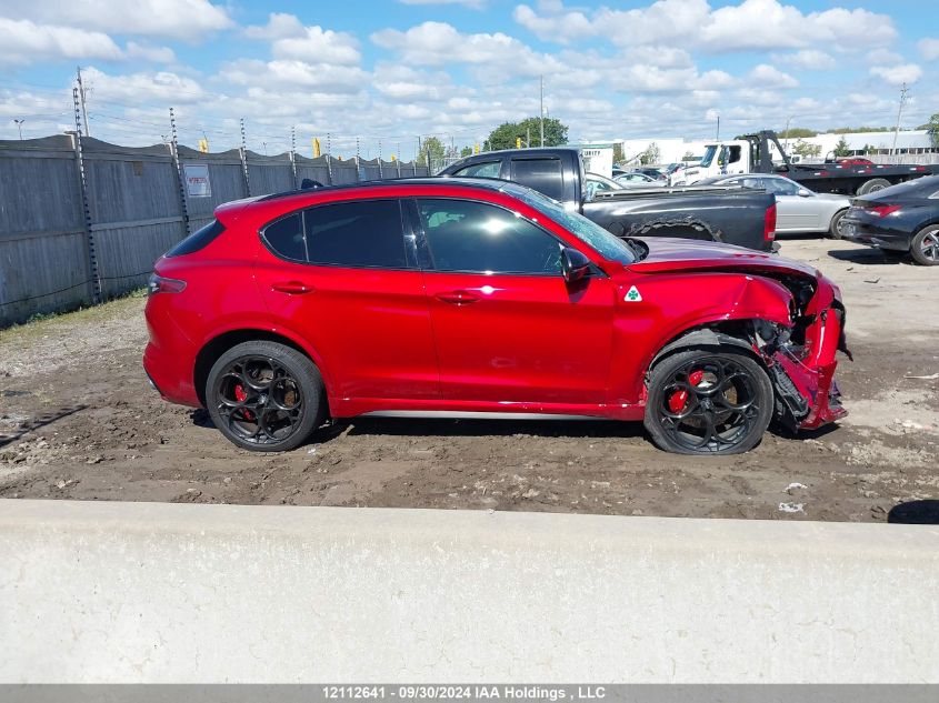 2024 Alfa Romeo Stelvio Quadrifoglio Awd VIN: ZASPAKEV4R7D75574 Lot: 12112641