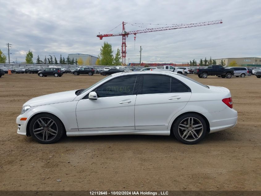 2013 Mercedes-Benz C 300 4Matic VIN: WDDGF8AB2DA801451 Lot: 12112645