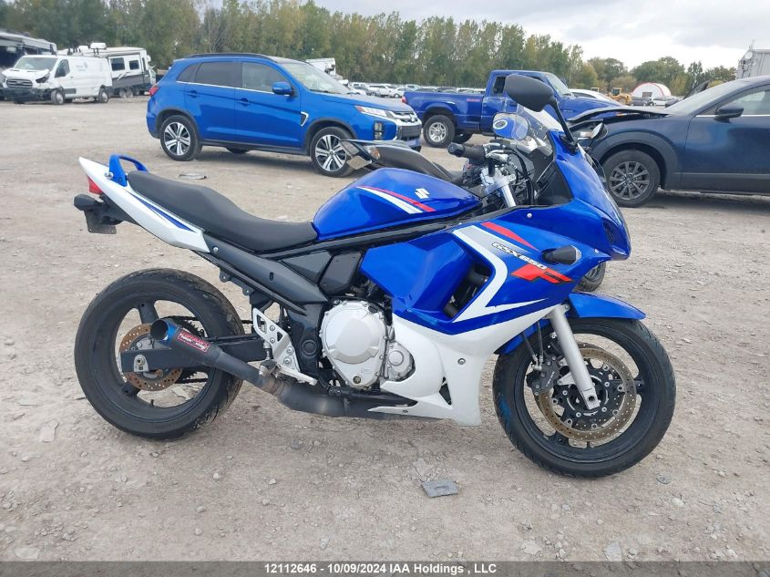 2008 Suzuki Gsx650 F VIN: JS1GP74A482101705 Lot: 12112646