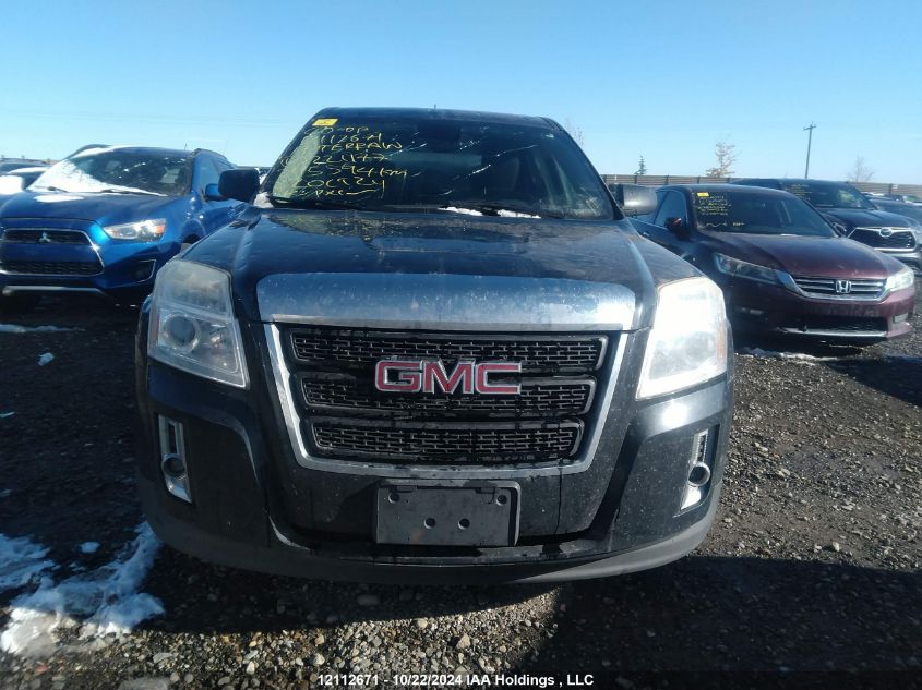 2013 GMC Terrain VIN: 2GKALMEK4D6221177 Lot: 12112671