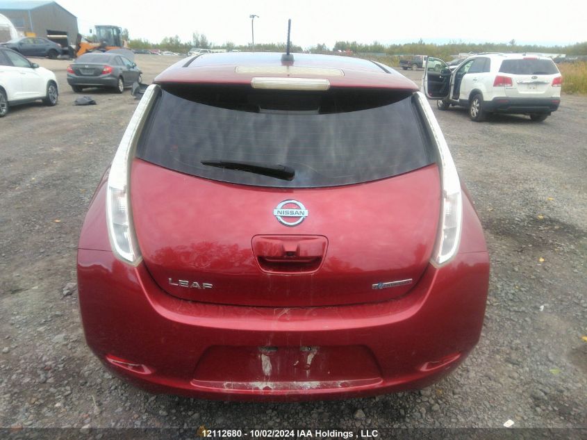 2015 Nissan Leaf VIN: 1N4AZ0CP0FC303621 Lot: 12112680