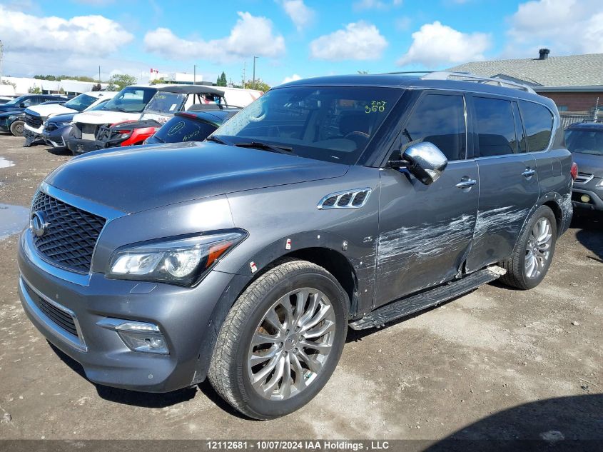 2015 Infiniti Qx80 VIN: JN8AZ2NE5F9084237 Lot: 12112681