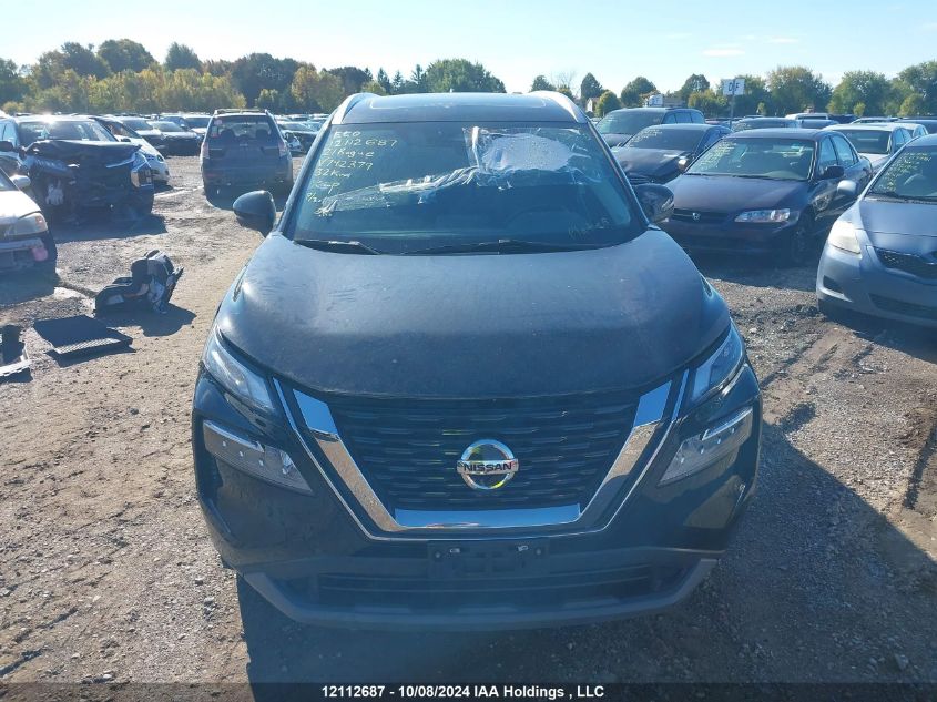 2021 Nissan Rogue VIN: 5N1AT3BB6MC742379 Lot: 12112687