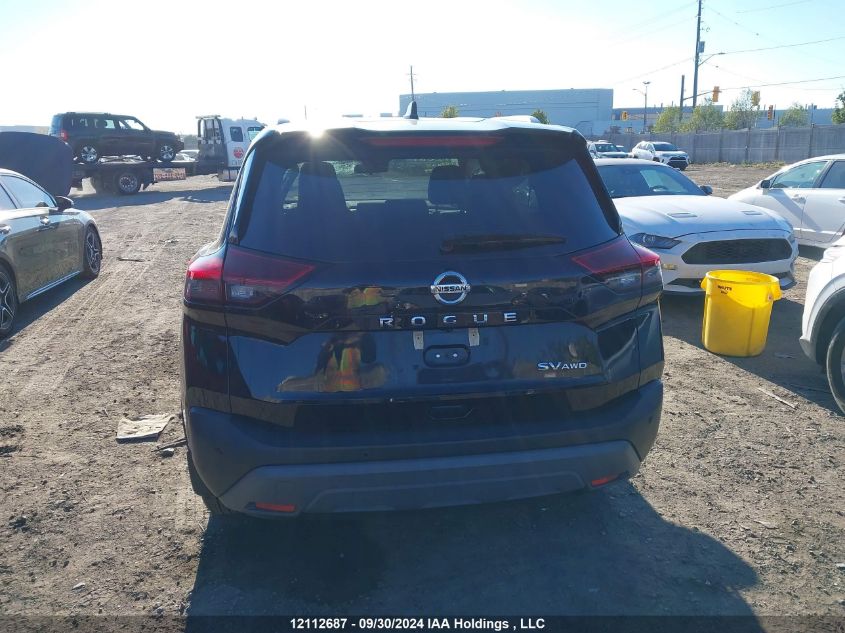 2021 Nissan Rogue VIN: 5N1AT3BB6MC742379 Lot: 12112687