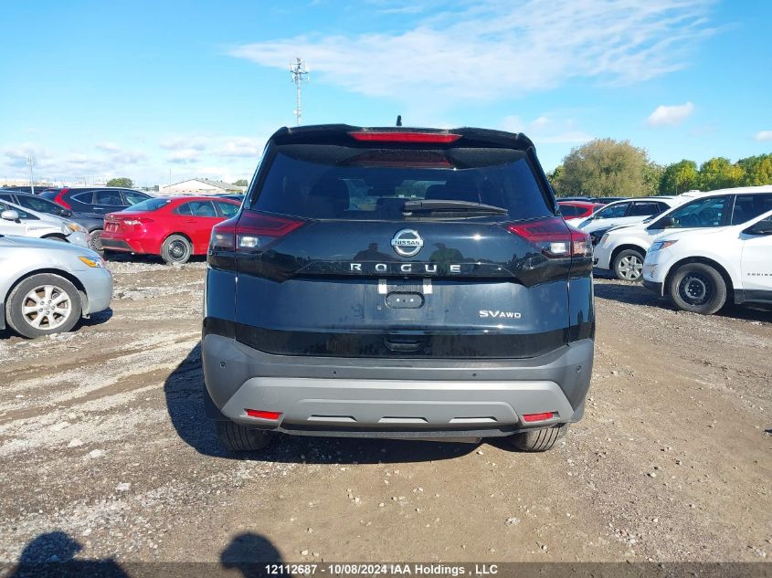 2021 Nissan Rogue VIN: 5N1AT3BB6MC742379 Lot: 12112687