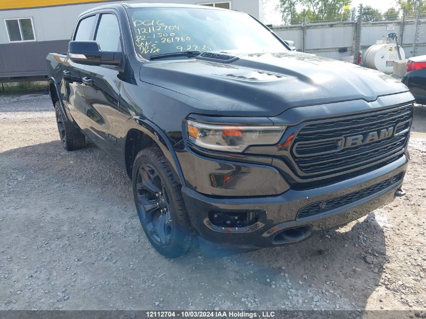 2022 Ram 1500 Limited VIN: 1C6SRFHT6NN261960 Lot: 12112704