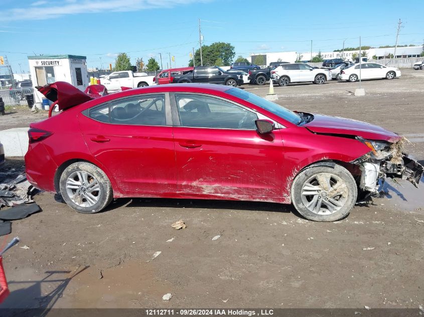 2019 Hyundai Elantra Sel/Value/Limited VIN: KMHD84LF9KU755866 Lot: 12112711