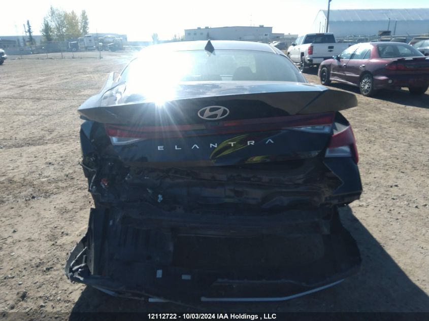 2024 Hyundai Elantra Sel VIN: KMHLM4DG3RU667114 Lot: 12112722