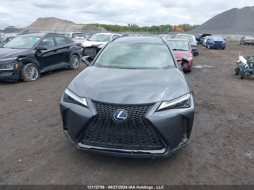 2022 Lexus Ux 250H Base/250H F Sport/250H Luxury VIN: JTHR9JBH0N2054897 Lot: 12112759