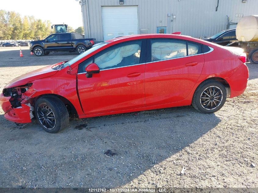 2019 Chevrolet Cruze Lt VIN: 1G1BE5SM9K7124312 Lot: 12112762