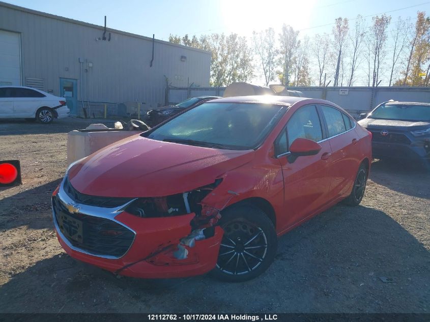 2019 Chevrolet Cruze Lt VIN: 1G1BE5SM9K7124312 Lot: 12112762