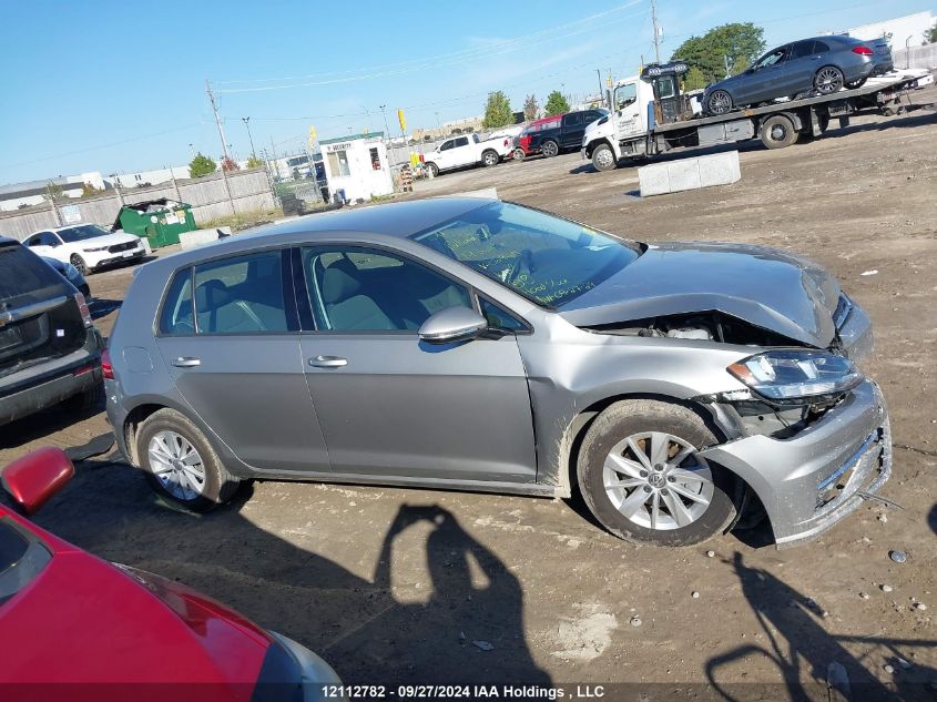 2019 Volkswagen Golf S/Se VIN: 3VWG57AU9KM027415 Lot: 12112782