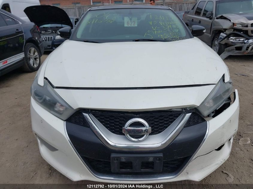 2017 Nissan Maxima 3.5S/Sv/Sl/Sr/Plat VIN: 1N4AA6AP3HC379656 Lot: 12112792