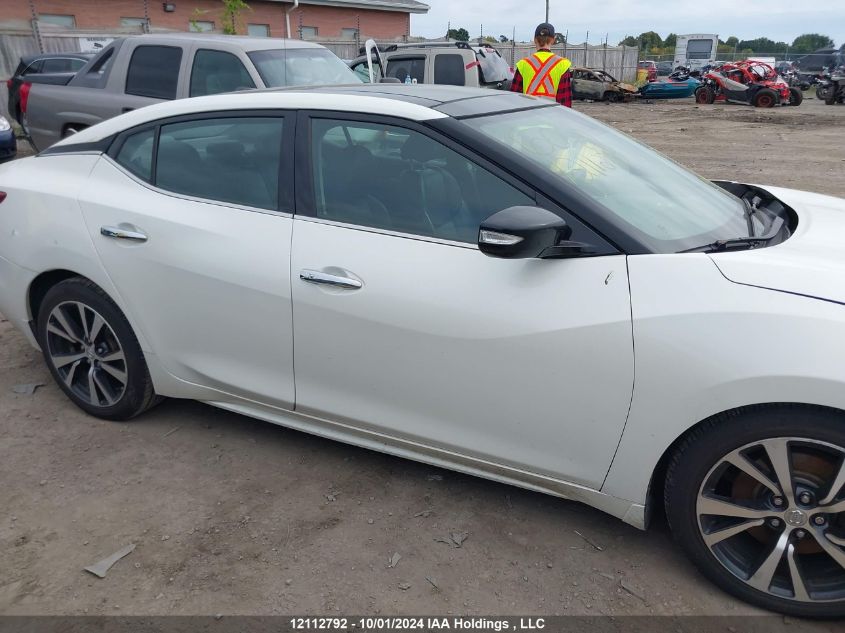 2017 Nissan Maxima 3.5S/Sv/Sl/Sr/Plat VIN: 1N4AA6AP3HC379656 Lot: 12112792