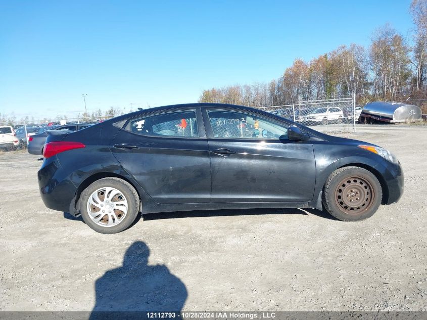 2013 Hyundai Elantra Gl VIN: 5NPDH4AE4DH352728 Lot: 12112793