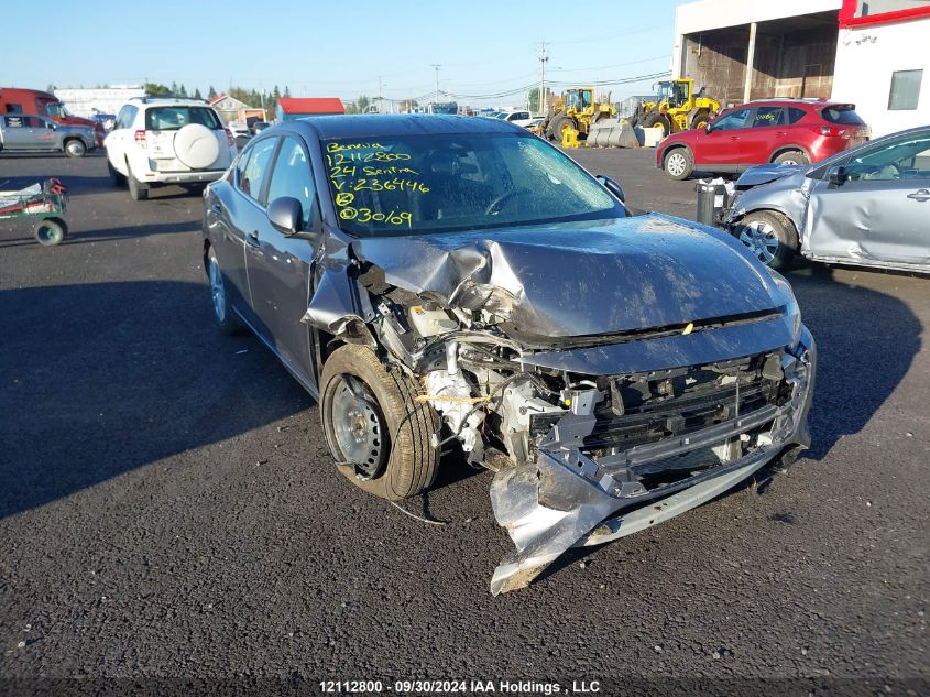 2024 Nissan Sentra VIN: 3N1AB8BV7RY236446 Lot: 12112800