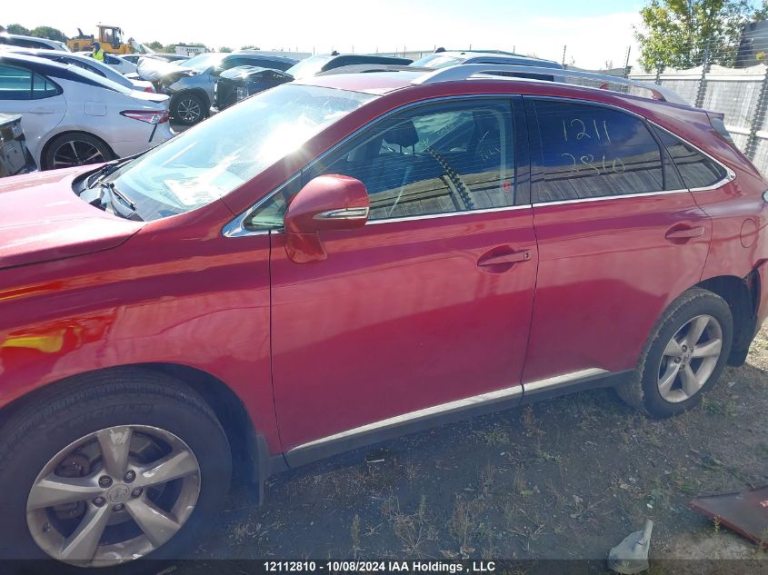 2010 Lexus Rx 350 VIN: JTJBK1BA7A2001017 Lot: 12112810