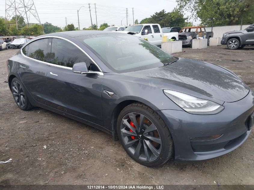 2020 Tesla Model 3 VIN: 5YJ3E1EC9LF626868 Lot: 12112814