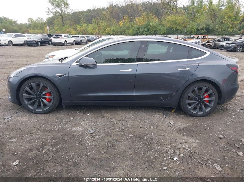 2020 Tesla Model 3 VIN: 5YJ3E1EC9LF626868 Lot: 12112814