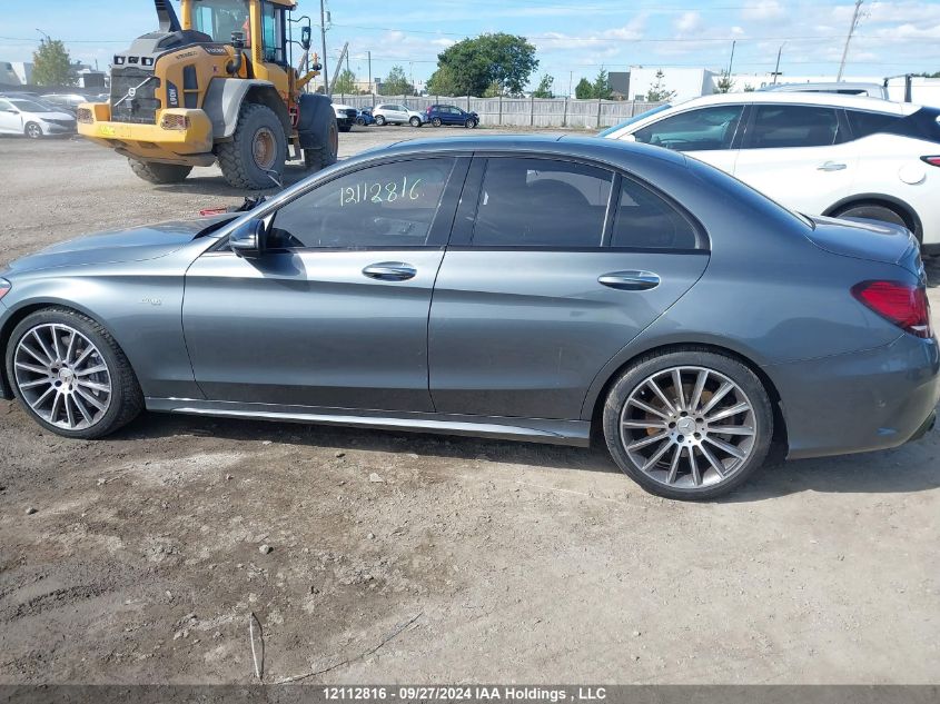 2019 Mercedes-Benz C-Class VIN: 55SWF6EB6KU318357 Lot: 12112816
