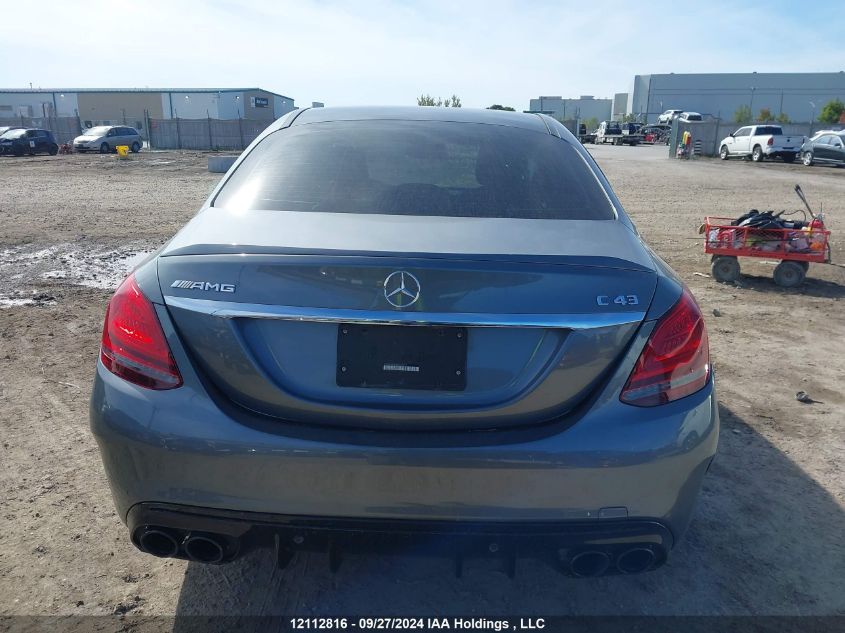 2019 Mercedes-Benz C-Class VIN: 55SWF6EB6KU318357 Lot: 12112816