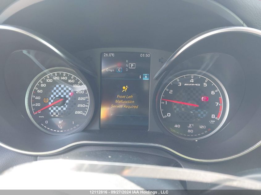 2019 Mercedes-Benz C-Class VIN: 55SWF6EB6KU318357 Lot: 12112816