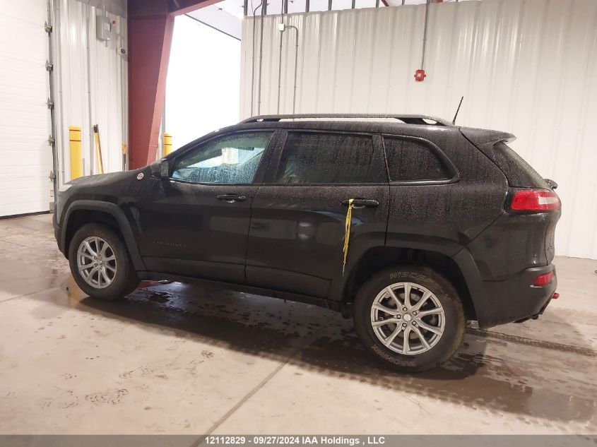 2016 Jeep Cherokee Trailhawk VIN: 1C4PJMBS8GW128544 Lot: 12112829