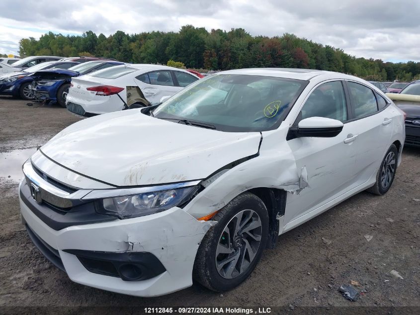 2HGFC2F85HH033658 2017 Honda Civic Sedan