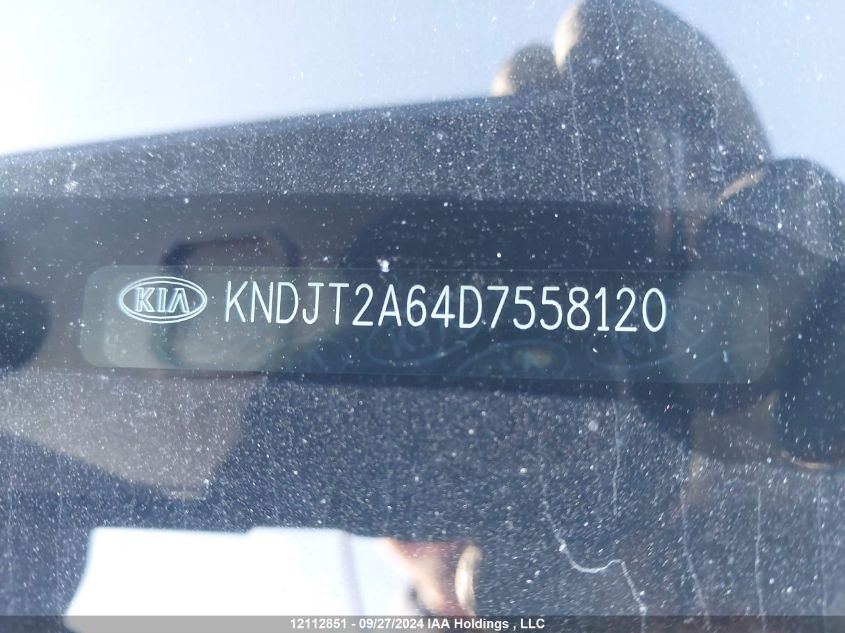 KNDJT2A64D7558120 2013 Kia Soul