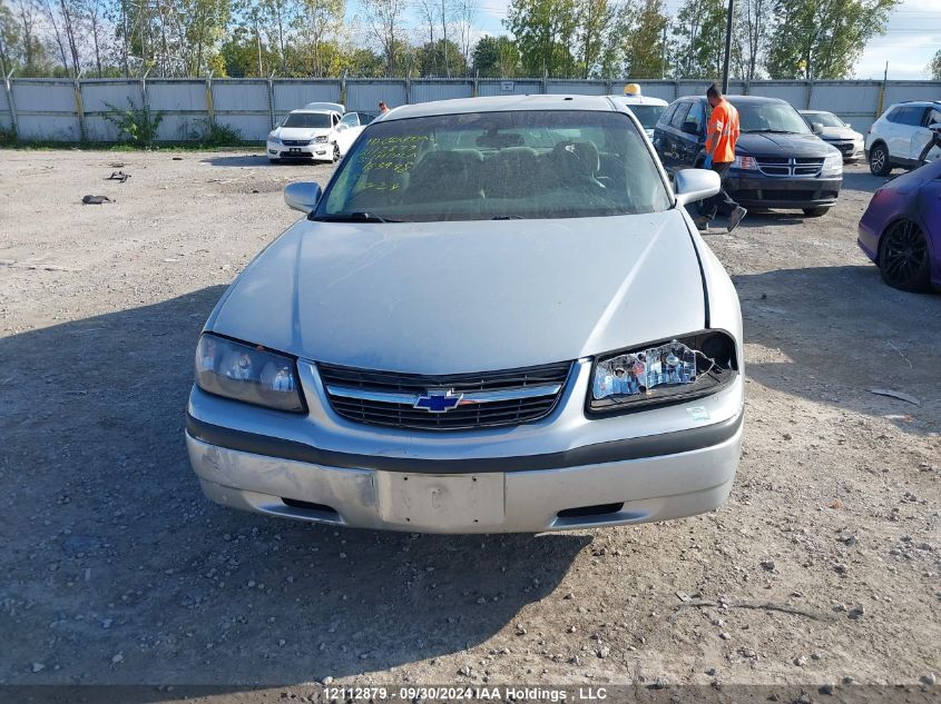 2002 Chevrolet Impala VIN: 2G1WF52EX29163948 Lot: 12112879