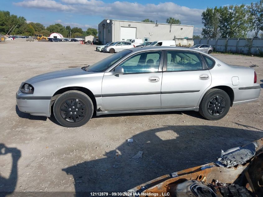2002 Chevrolet Impala VIN: 2G1WF52EX29163948 Lot: 12112879