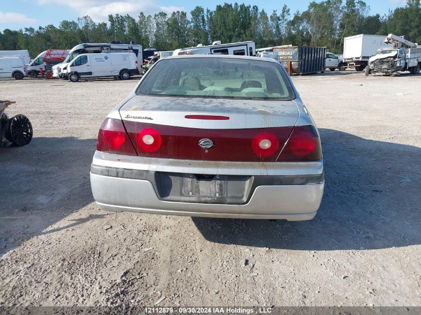 2002 Chevrolet Impala VIN: 2G1WF52EX29163948 Lot: 12112879