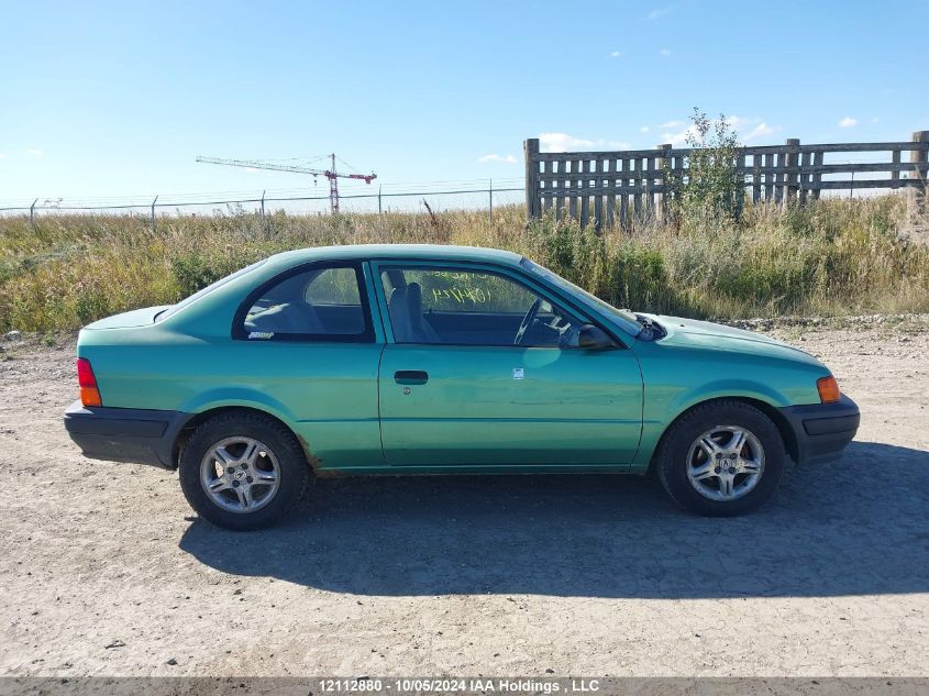 1997 Toyota Tercel Ce VIN: JT2AC51L3V0206138 Lot: 12112880