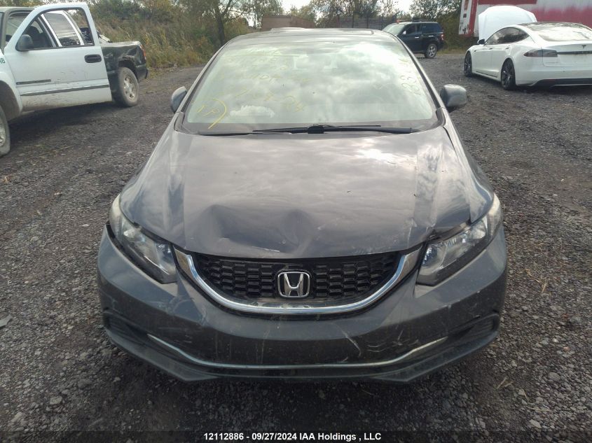 2013 Honda Civic Sdn VIN: 2HGFB2F54DH029202 Lot: 12112886