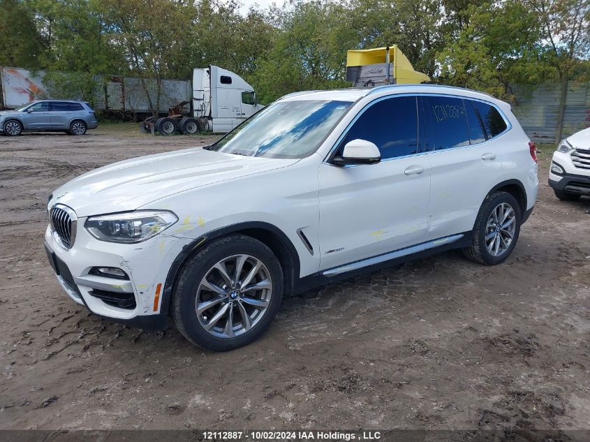 5UXTR9C53JLC80741 2018 BMW X3 - Image 2