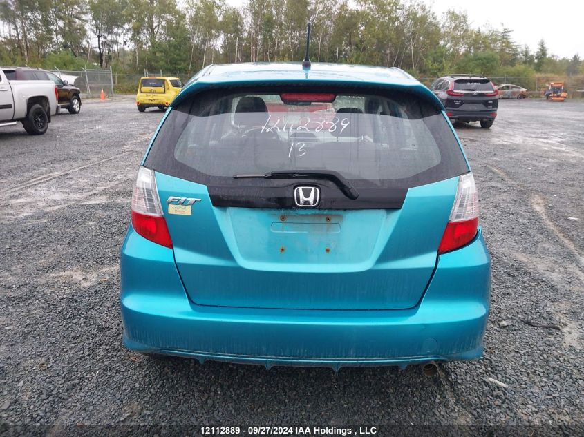 2013 Honda Fit VIN: LUCGE8H5XD3007326 Lot: 12112889