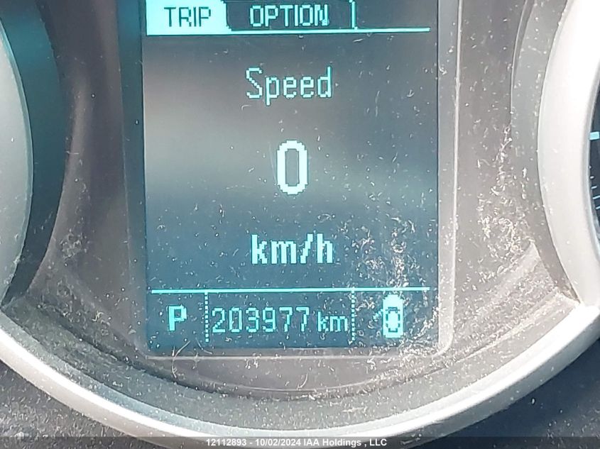 2014 Chevrolet Cruze Lt VIN: 1G1PC5SB9E7102647 Lot: 12112893