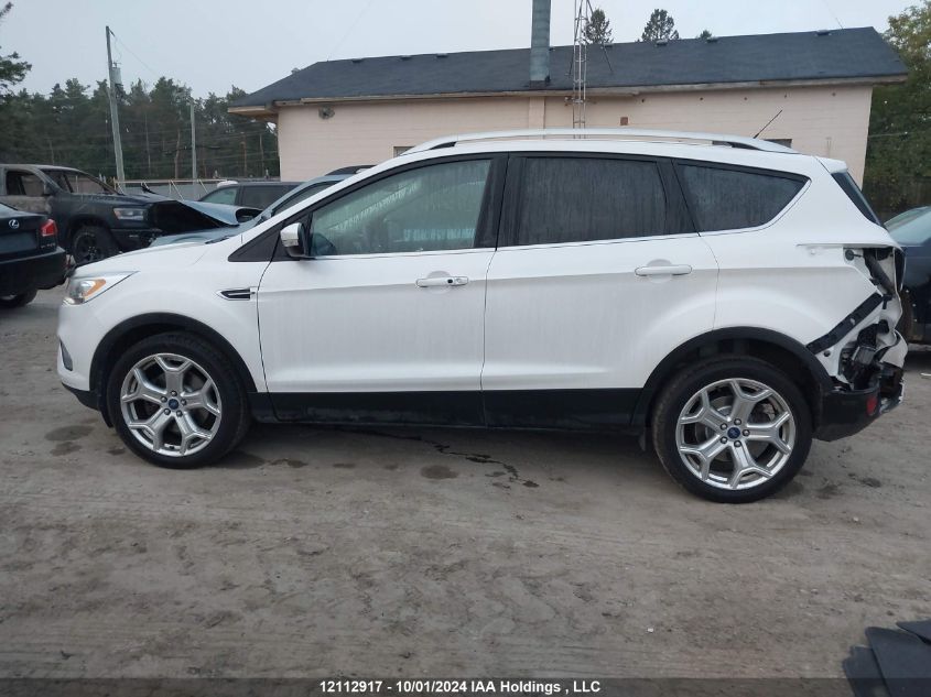 2017 Ford Escape Titanium VIN: 1FMCU9J97HUA65155 Lot: 12112917